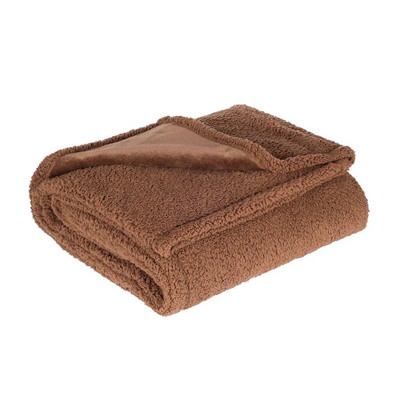 Soft Waterproof Blanket for Bed and Sofa Protection