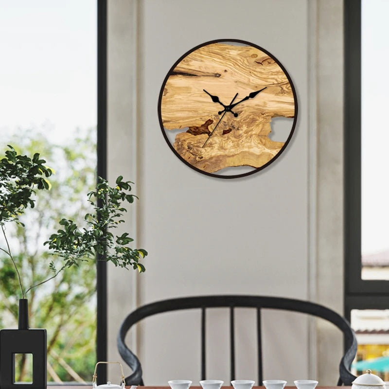 Transparent Modern Wall Clock with Silent Movement