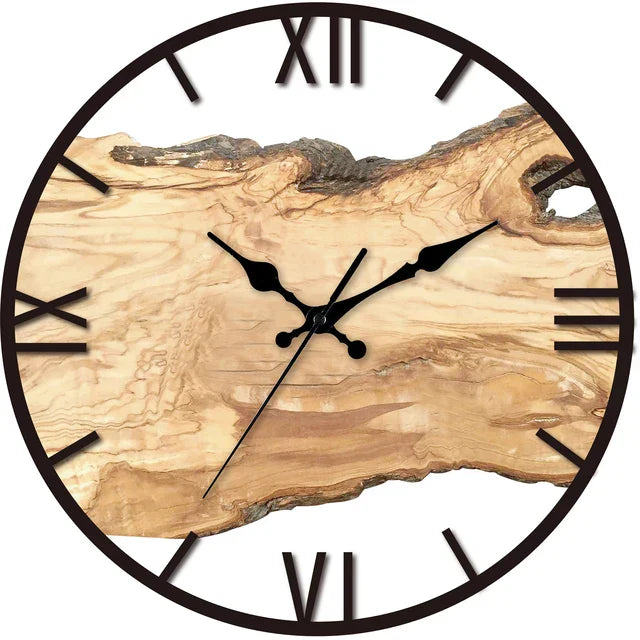 Transparent Modern Wall Clock with Silent Movement