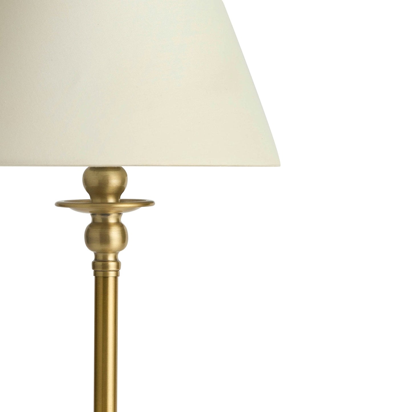 Rechargeable Ornate LED Wireless Lamp - Brass