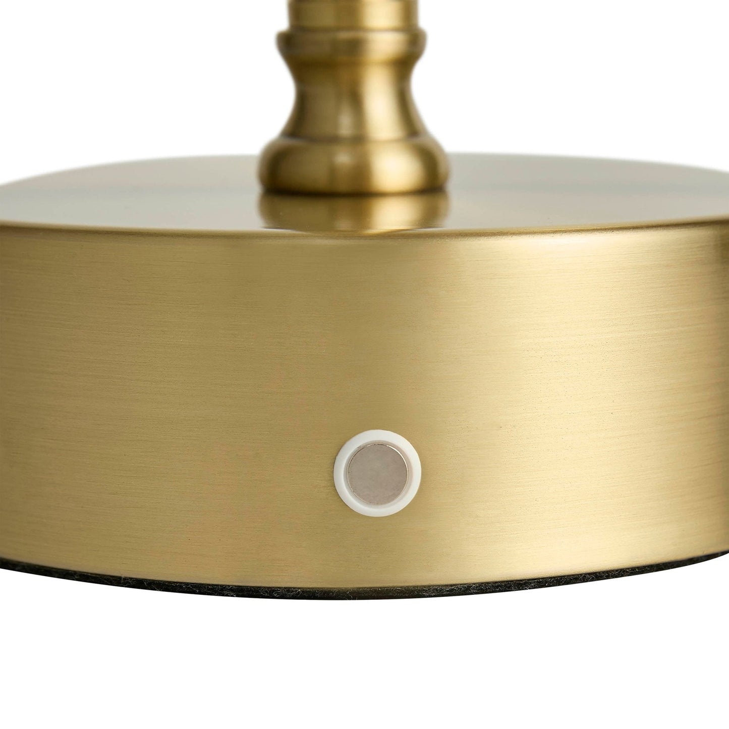 Rechargeable Ornate LED Wireless Lamp - Brass