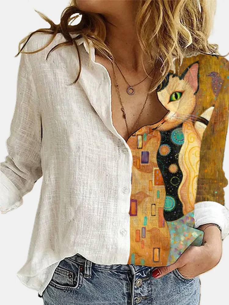 Colorful Lightweight Statement Shirt for Women