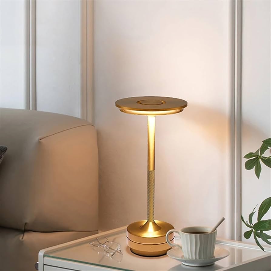 Wireless Dimmable LED Table Lamp with Touch Control