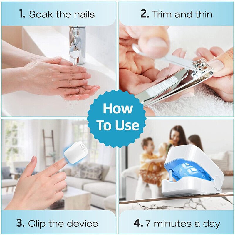 Pain-Free Laser Treatment Device for Nail Fungus