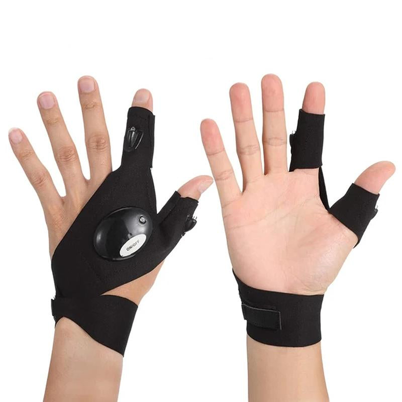 Waterproof Gloves with Integrated LED Lighting