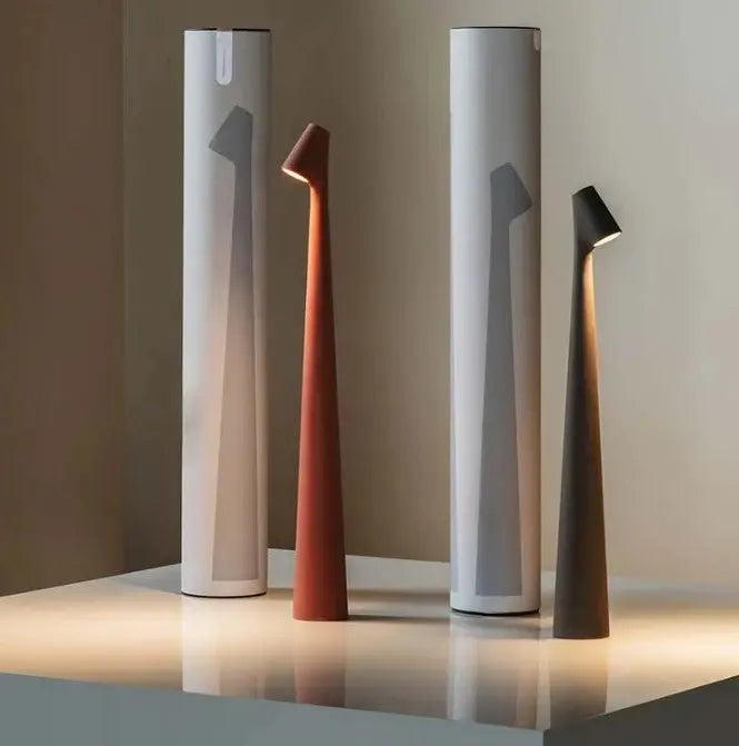 Rechargeable Portable LED Table Lamp - Modern Minimalist Design