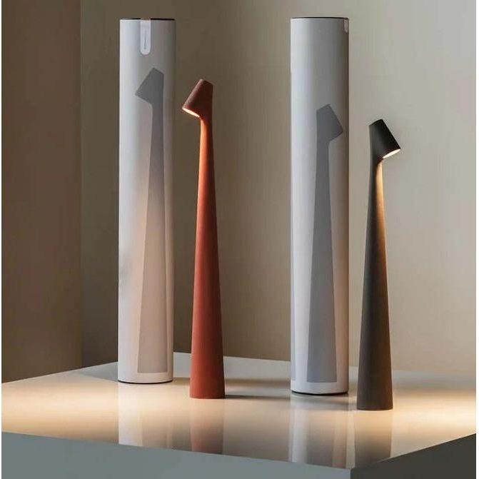 Nordic Minimalist LED Wireless Table Lamp - Portable and Rechargeable
