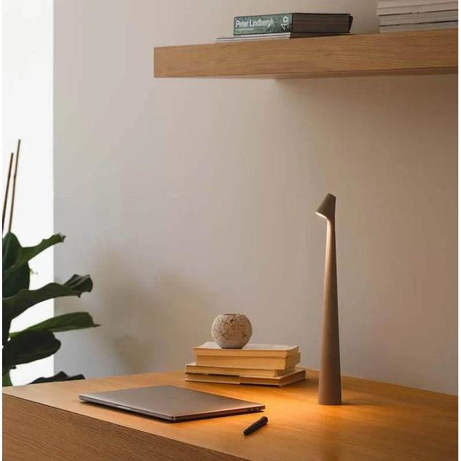 Nordic Minimalist LED Wireless Table Lamp - Portable and Rechargeable