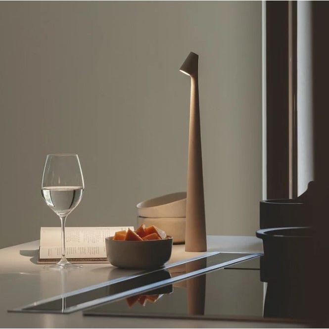 Nordic Minimalist LED Wireless Table Lamp - Portable and Rechargeable
