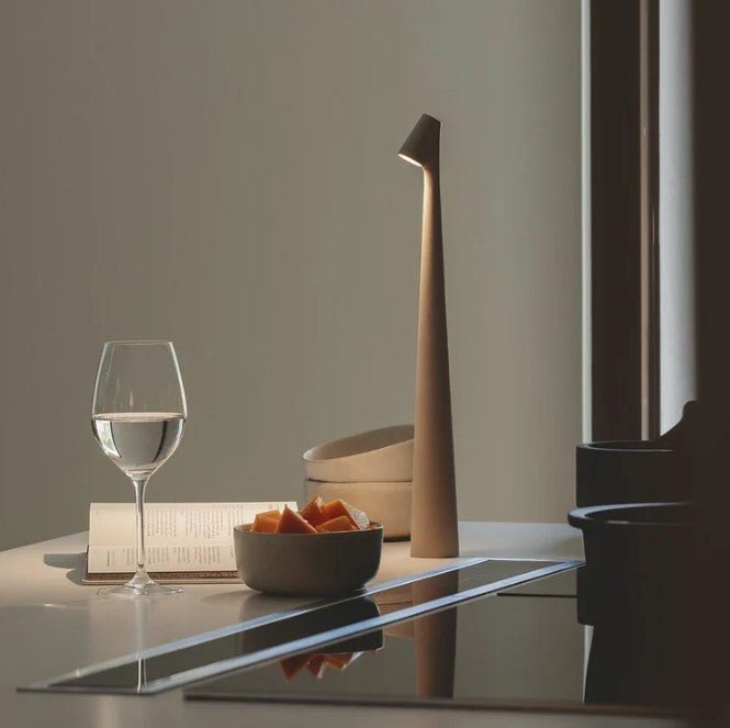Portable Rechargeable Table Lamp with Adjustable Brightness