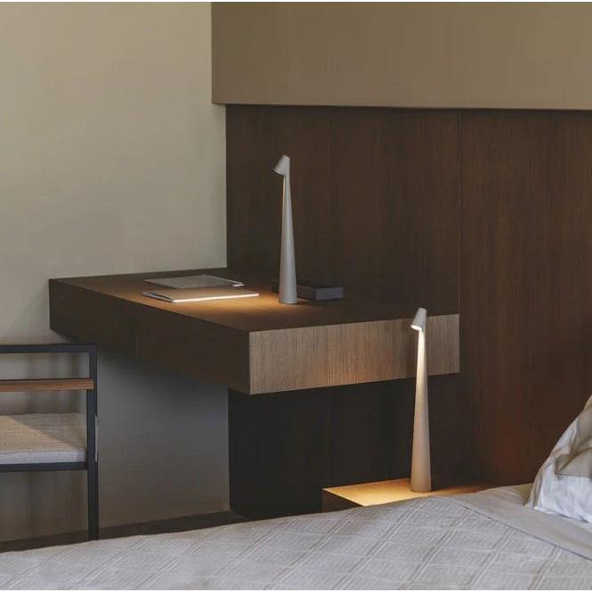 Nordic Minimalist LED Wireless Table Lamp - Portable and Rechargeable