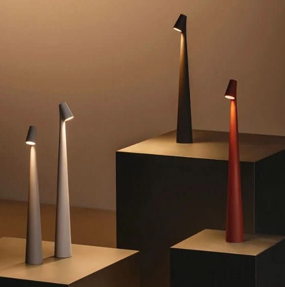 Rechargeable Portable LED Table Lamp with Adjustable Brightness