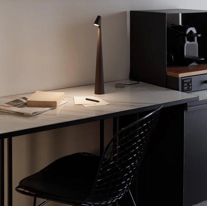Portable Rechargeable Table Lamp with Adjustable Brightness