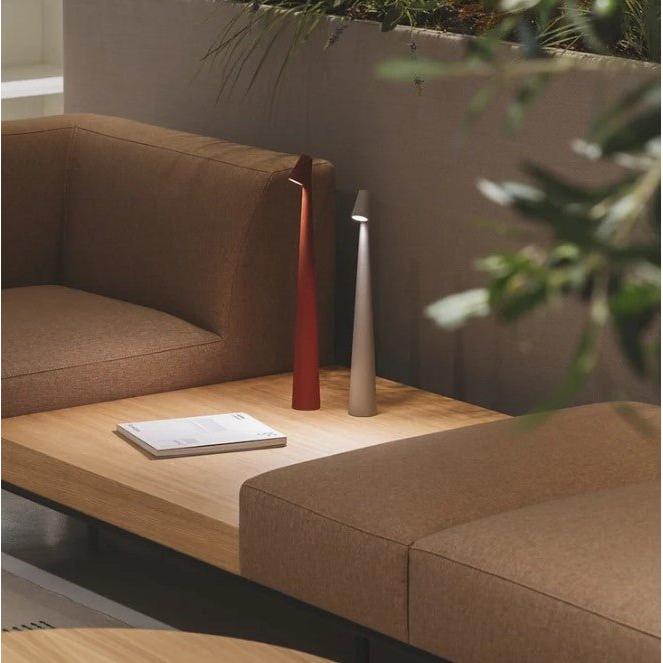Nordic Minimalist LED Wireless Table Lamp - Portable and Rechargeable