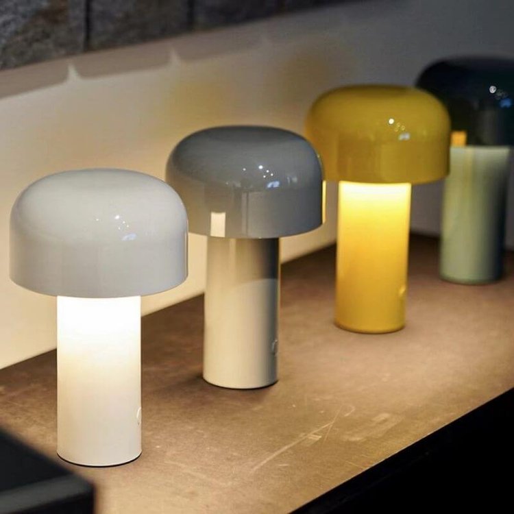 Rechargeable Tri-Colour Dimming LED Table Lamp
