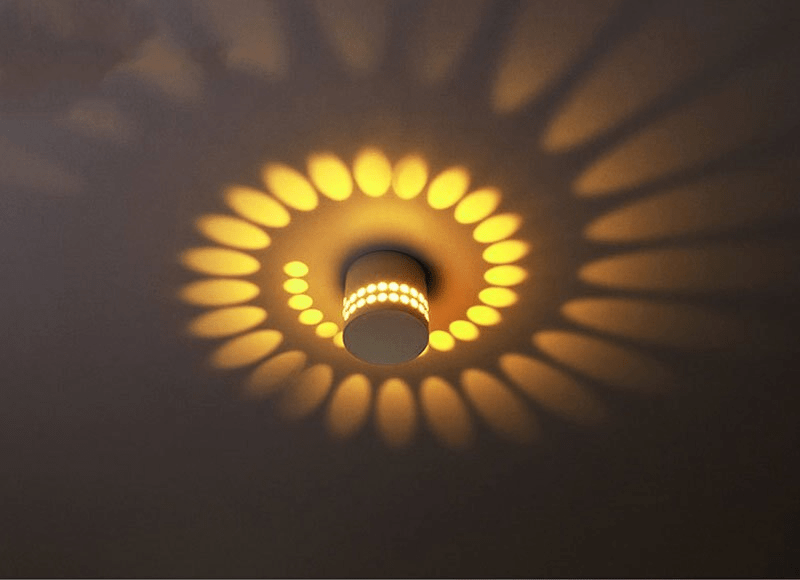 Arc LED Floor Lamp with Warm Ambient Light