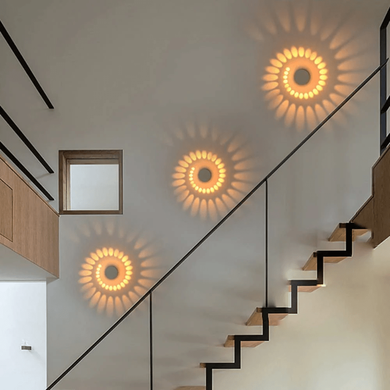 Arc LED Floor Lamp with Warm Ambient Light