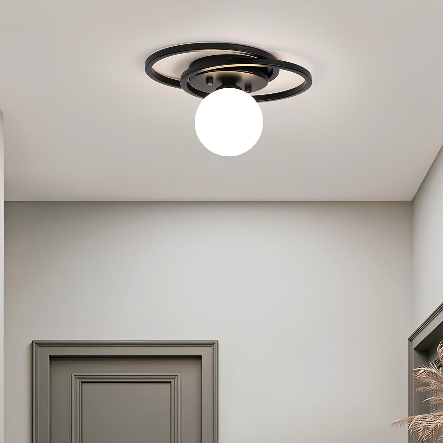Timeless Gold LED Ceiling Light Fixture
