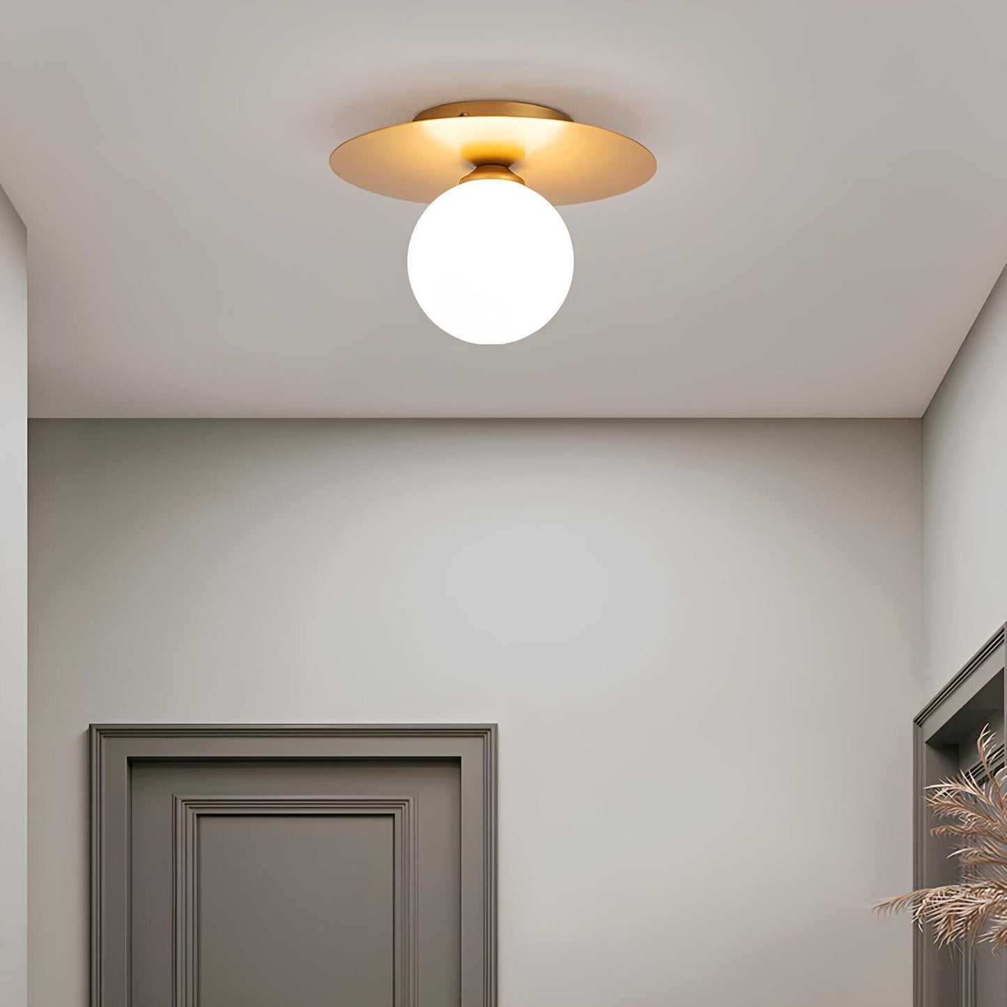 Timeless Gold LED Ceiling Light