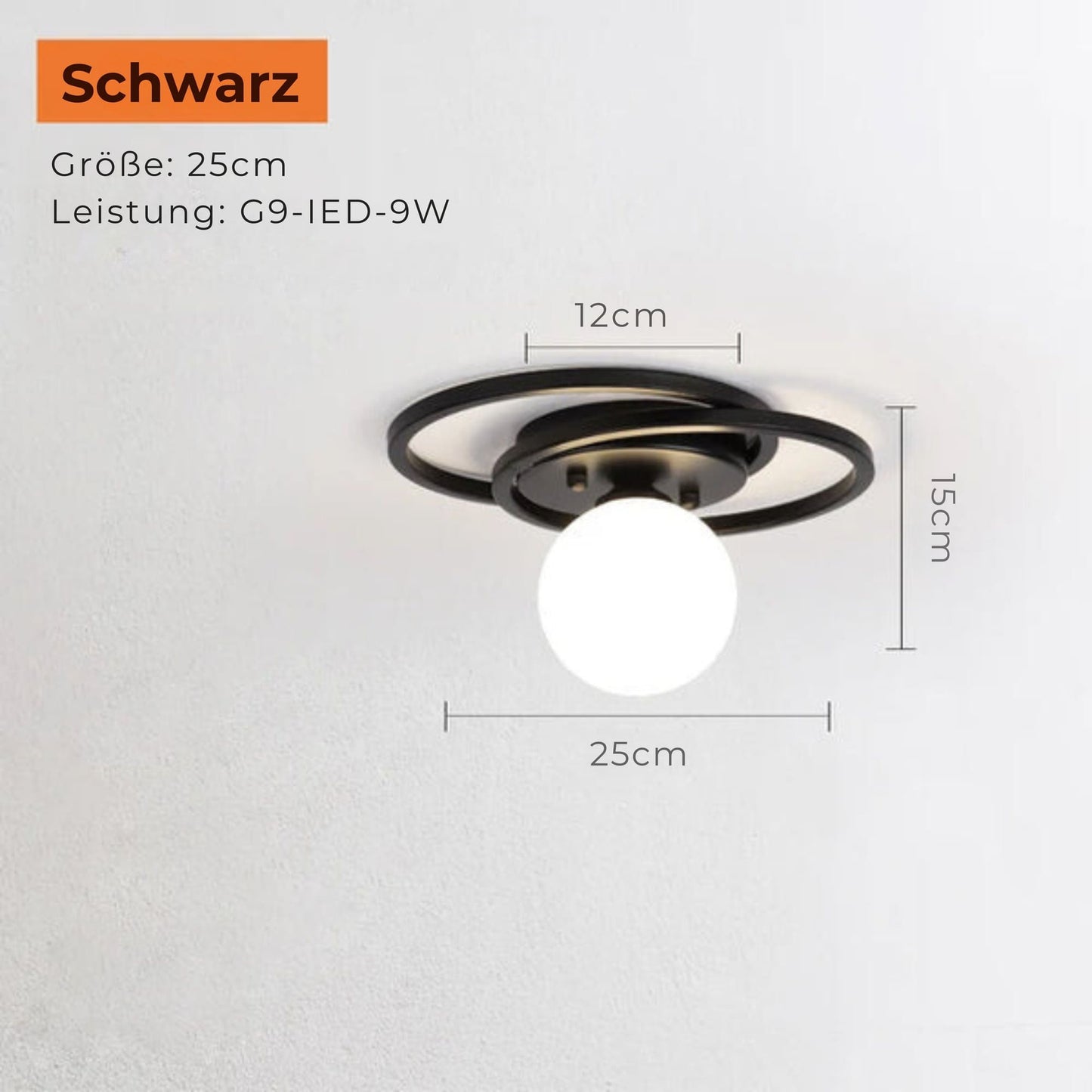 Timeless Gold LED Ceiling Light Fixture