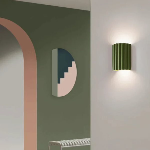 Minimalist Resin Wall Lamp with Soft Glare-Free Light