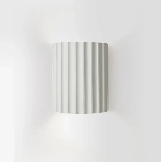 Minimalist Resin Wall Lamp with Soft Glare-Free Light