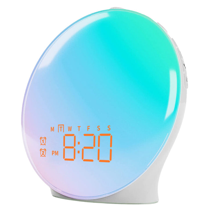 Sunrise Simulation Alarm Clock with LED Light