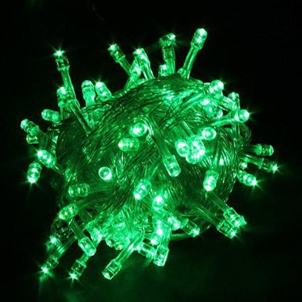 Solar-Powered 55ft LED Fairy Light String with 100 Warm Lights