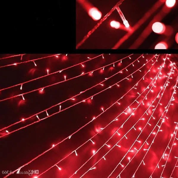 Solar-Powered 55ft LED Fairy Light String with 100 Warm Lights