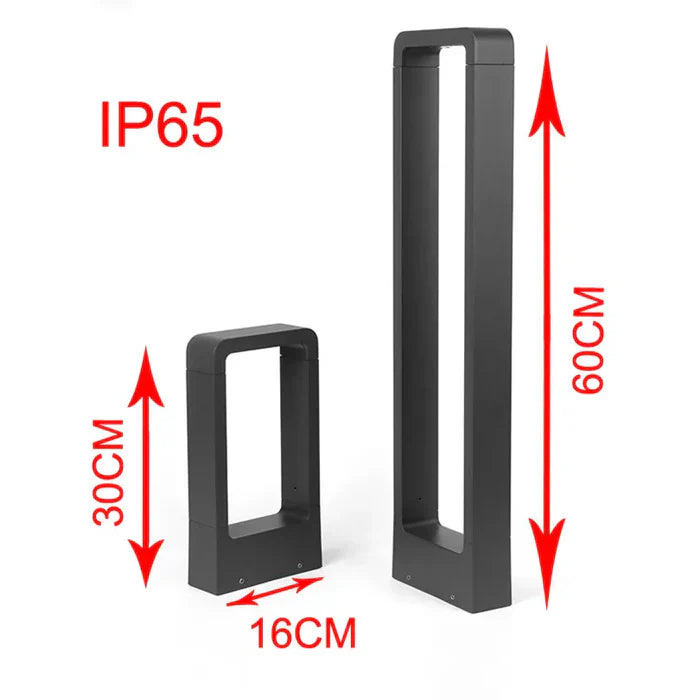 Waterproof LED Outdoor Pathway Lights - Durable Aluminum, Weather-Resistant