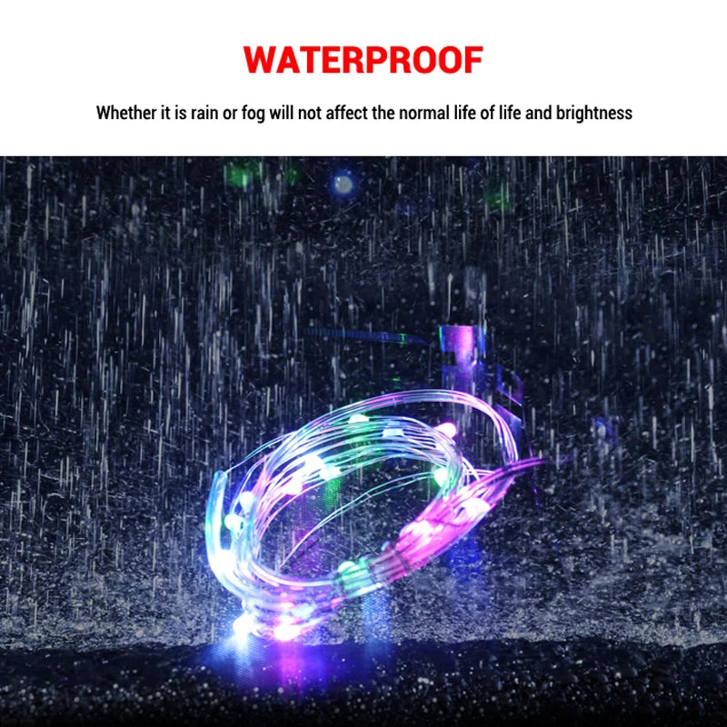 360° Visibility Bicycle Lights for Enhanced Safety
