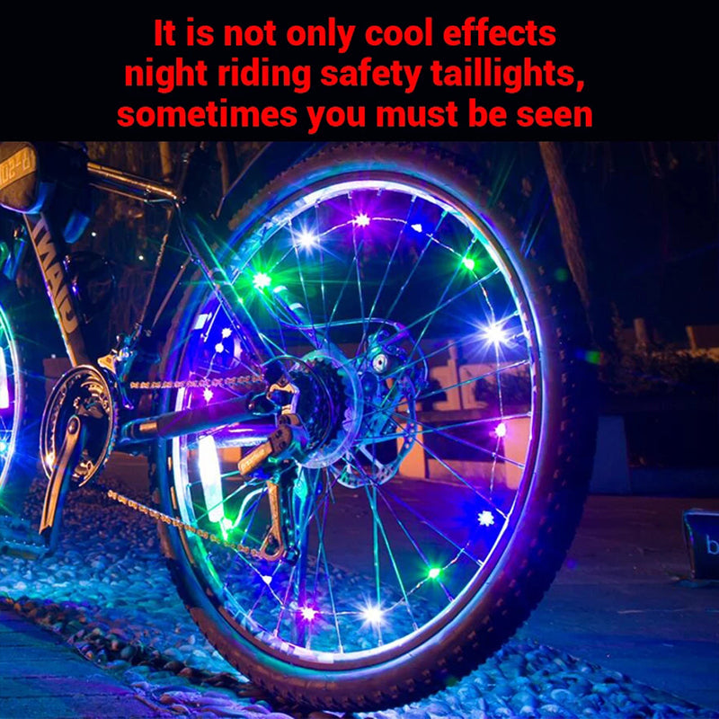 360° Visibility Bicycle Lights for Enhanced Safety