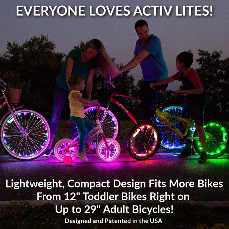 360° Visibility Bicycle Lights for Enhanced Safety