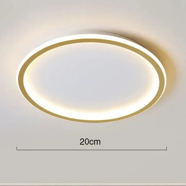 Dimmable LED Ceiling Lamp in Modern Scandinavian Design