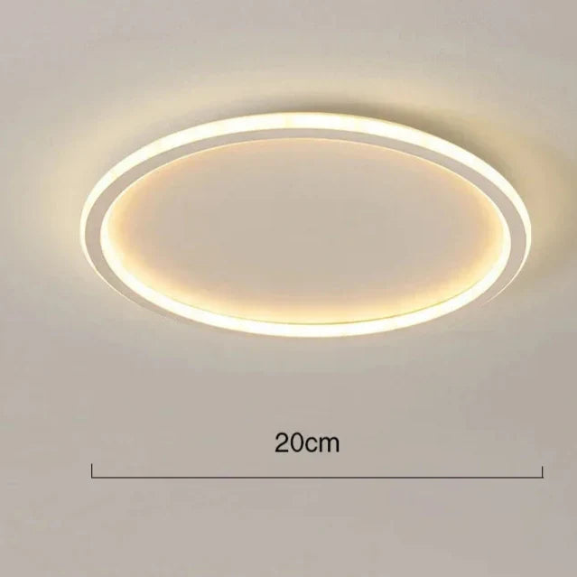 Dimmable LED Ceiling Lamp in Modern Scandinavian Design
