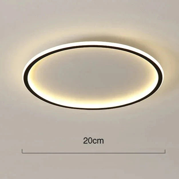 Dimmable LED Ceiling Lamp in Modern Scandinavian Design