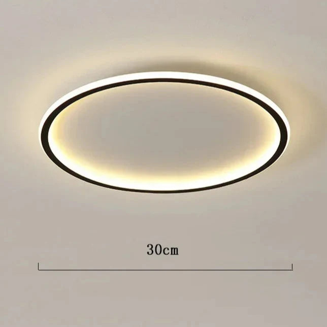 Dimmable LED Ceiling Lamp in Modern Scandinavian Design