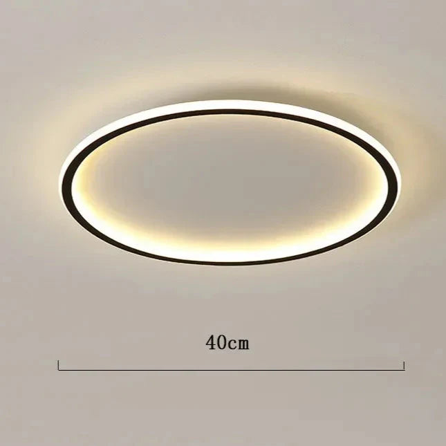Dimmable LED Ceiling Lamp in Modern Scandinavian Design