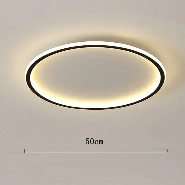 Dimmable LED Ceiling Lamp in Modern Scandinavian Design