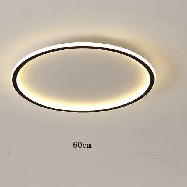 Dimmable LED Ceiling Lamp in Modern Scandinavian Design