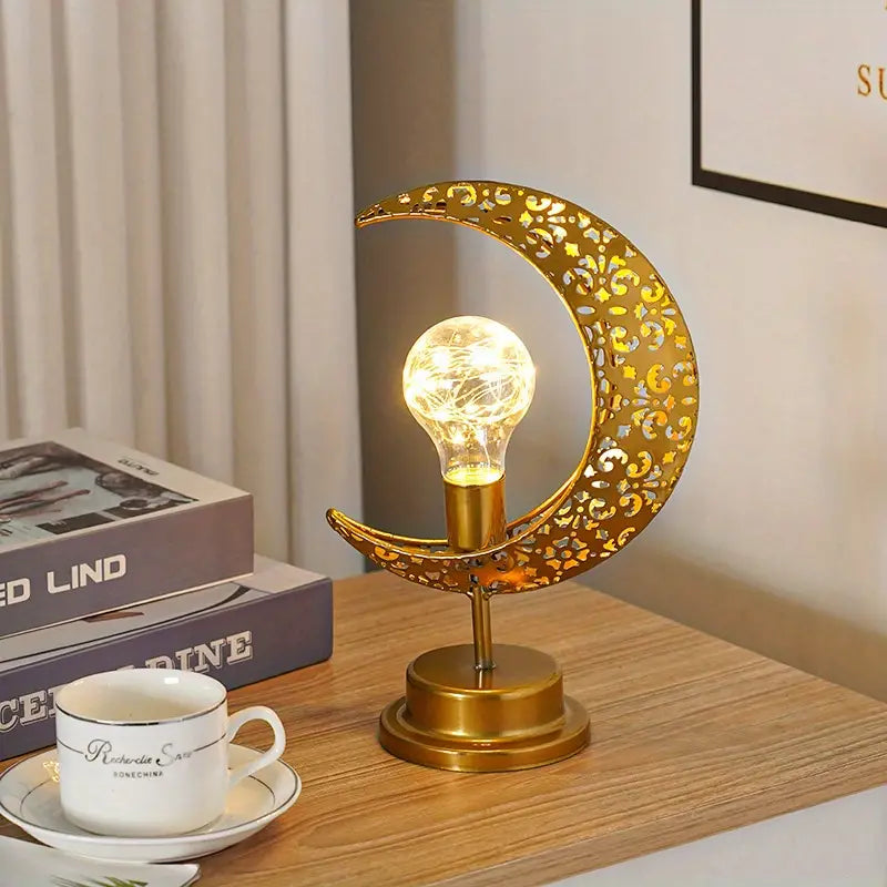 Dimmable Moon Design Table Lamp