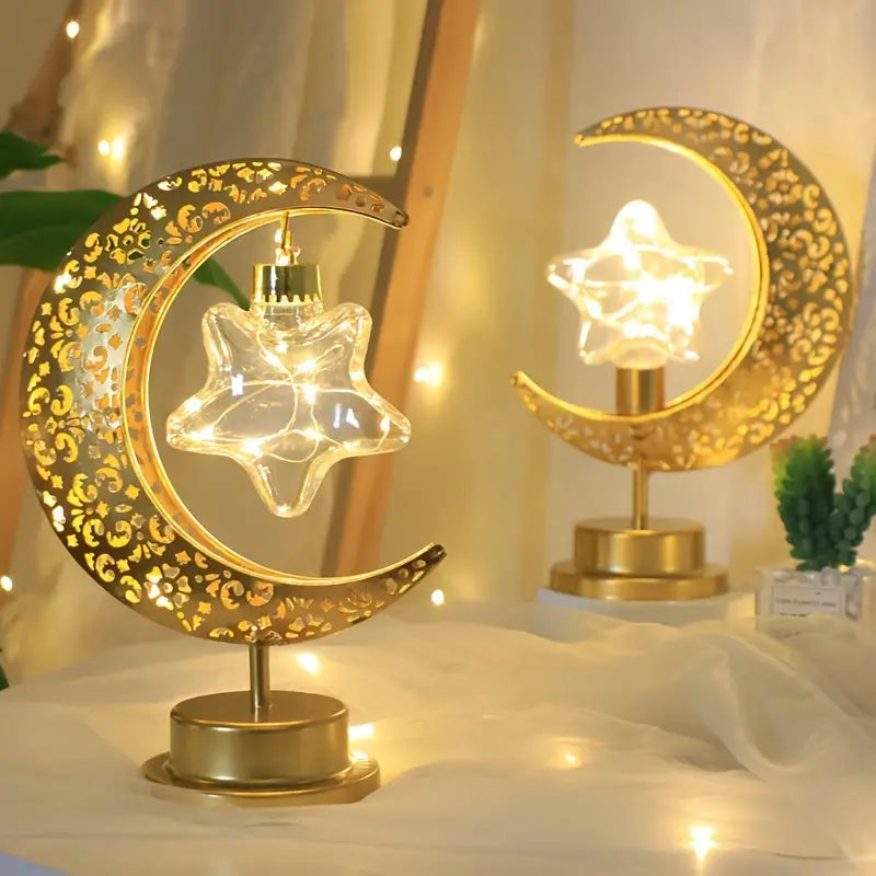 Dimmable Moon Design Table Lamp