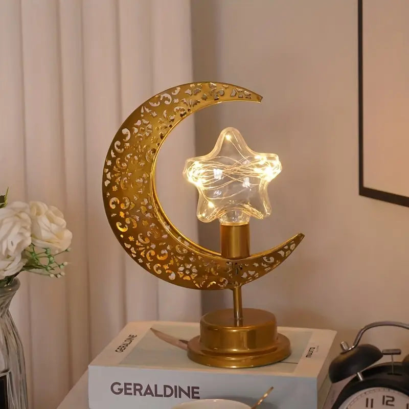Dimmable Moon Design Table Lamp