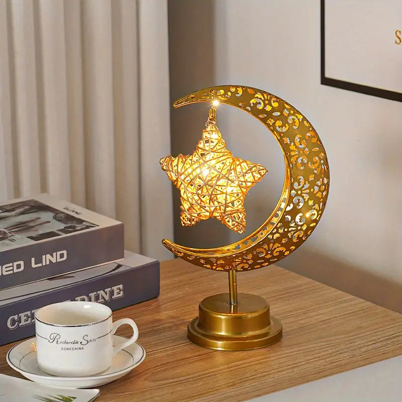 Dimmable Moon Design Table Lamp