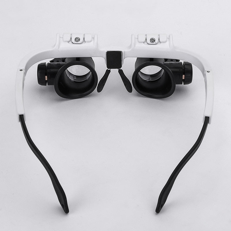 LED Magnifying Glasses with 8x, 15x, and 23x Magnification