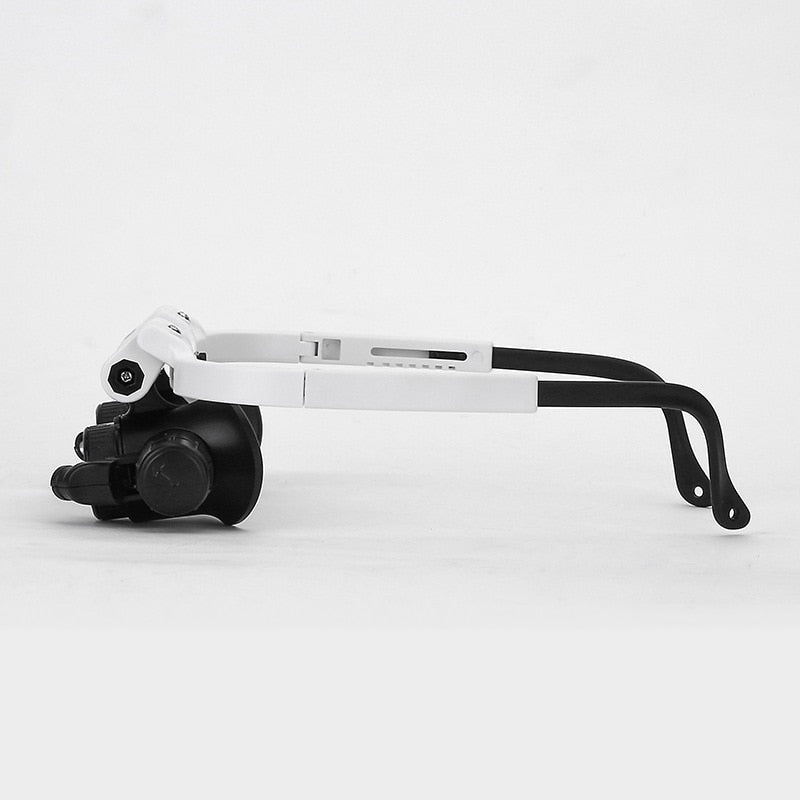 LED Magnifying Glasses with 8x, 15x, and 23x Magnification