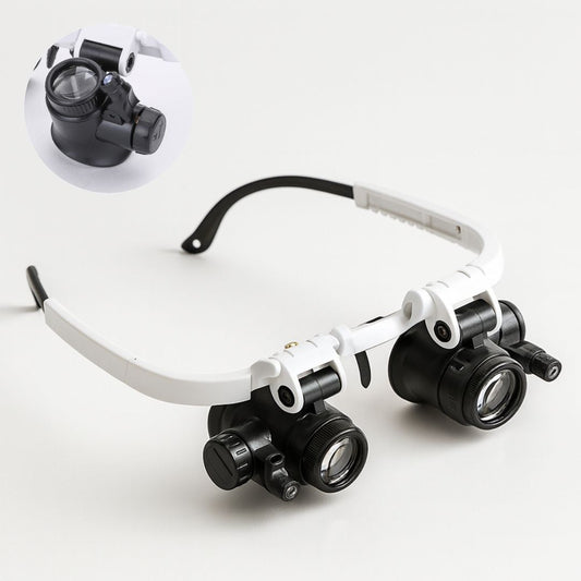 LED Magnifying Glasses with 8x, 15x, and 23x Magnification
