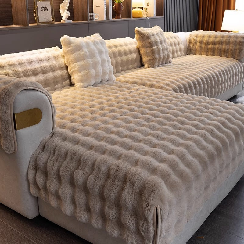 Luxe Anti-Slip Sofa Cover for Pets