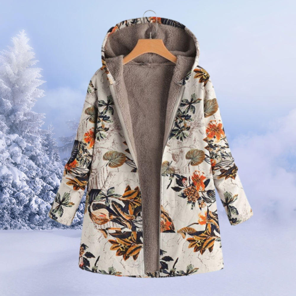 Floral Winter Outfit Set for Women