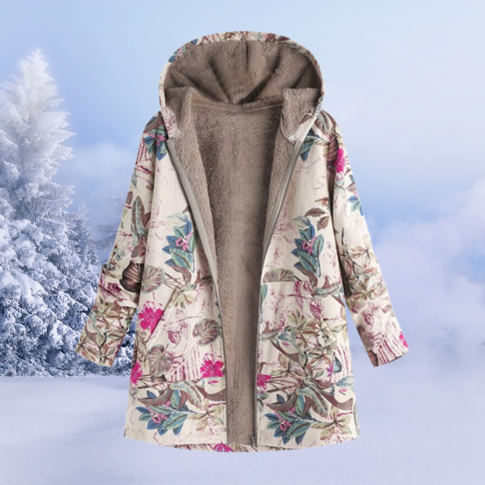Floral Winter Outfit Set for Women